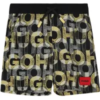 HUGO G00330 Swimming Shorts Noir 6 Years Garçon