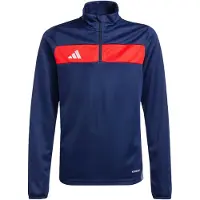 Adidas Tiro 25 Essentials Training Half Zip Sweatshirt Bleu 15-16 Years Enfants