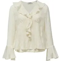 Salsa Jeans 21010415 Regular Fit 3/4 Sleeve Blouse Beige XL Femme
