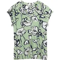 Tom Tailor 1045238 Short Sleeve Blouse Vert 36 Femme