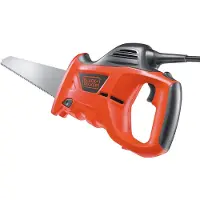 Black & Decker Scie à main KS880EC-QS, 23,9 cm, orange