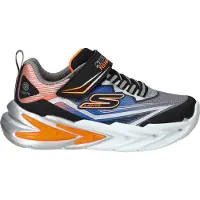 SKECHERS Flex-Glow Ultra Klittenband Laag - Zwart - Maat 31