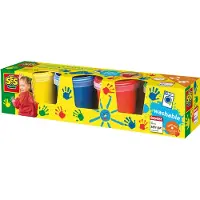 SES Creative Ses - 00305 - loisir créatif - peinture à doigts - 4x150 ml