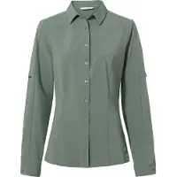 Vaude Farley Stretch Long Sleeve Shirt Vert 40 Femme
