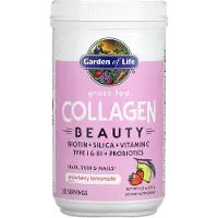 Garden of life , Collagène Beauté Nourri à l'Herbe, Citronnade à la Fraise, 9,52 oz (270 g)