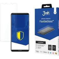 3MK hybrid glass Flexible 2.5D for Huawei Mate 10 Pro (1 pcs, Mate 10 Pro), Téléphone portable : film de protection, Transparent