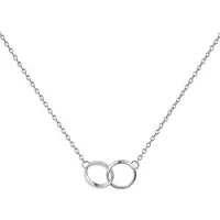 Daniel Wellington Elan Unity Necklace Silver, (Acier inoxydable, 45 cm)