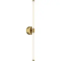 Maytoni Axis LED Applique murale, 16W couleur or blanc chaud (700 lm, E14)