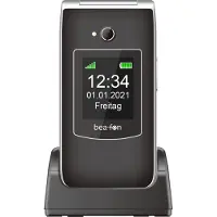Beafon Bea-fon SL645 LTE, boîtier à clapet, SIM unique, 7,11 cm (2.8"), 3 MP, 800 mAh, noir