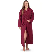 Normani Peignoir long bordeaux