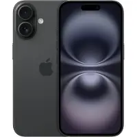 Apple iPhone 16 , 15,5 cm (6.1"), 2556 x 1179 Pixel, 128 Go, 48 MP, iOS 18, Schwarz