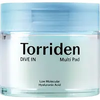 Torriden Dive In Low Molecular Hyaluronic Acid Multi Pads 80 pièces