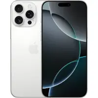 Apple iPhone 16 Pro Max (1000 Go, Titane blanc, 6.90", SIM + eSIM, 5G), Téléphone portable, Blanc
