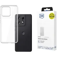 3mk Protection Armor Case Motorola Edge 50 Pro (Motorola Edge 50 Pro), Coque pour téléphone portable, Transparent