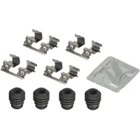 Delphi Kit d'accessoires, plaquette de frein LX0789