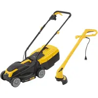 Powerplus Electric Lawn Mower 1300w Jaune One Size / EU Plug 220V