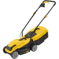 Powerplus Tondeuse électrique - - POWEG62203 - 1000 W - Ø 320 mm - Avec bac de ramassage et éjection latérale