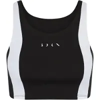 Born Living Yoga Haut de sport 'Bindi' noir / blanc