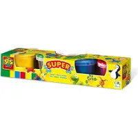 SES Creative Pâte à Modeler - 4 x 90g - - UneTaille - Pâte à Modeler