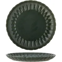 Bloomingville Assiettes Latina Ø27cm vertes, lot de 6 pièces