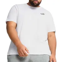 Puma T-Shirt 'Ess Small No. 1 Logo Tee' blanc