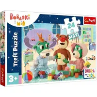 Trefl Puzzle Gute Nacht, Treflici: Bedtime Games MAXI 24 Stück