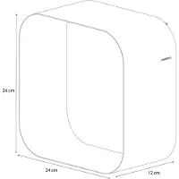 Sealskin Boîte de Rangement Sealskin Brix Wandkubus Petite Blanche