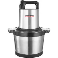 Gastroback 40966 Design Multii Chopper Professional, Processeur d'aliments, Noir, Argent