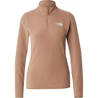 The North Face Gilet The North Face Femme 100 Glacier 1/4 Zip Latte-M