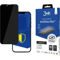 3MK HardGlass Max Privacy for iPhone 13 Pro Max black frame (Apple iPhone 13 Pro Max), Téléphone portable : film de protection, Noir