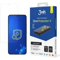 3MK Silver Protect+ Xiaomi 14 Folia Antymikrobowa montowana na mokro (1 pcs, Xiaomi 14), Téléphone portable : film de protection, Transparent