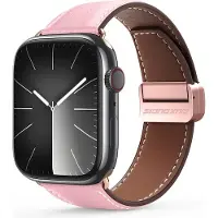 DUX YA Bracelet (42 mm, 44 mm, 45 mm, 49 mm, Vélin), Sangles de montre, Pink