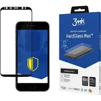 3MK Protection d'écran Hardglass Max (Samsung Galaxy S8+, Samsung Galaxy S9+), Téléphone portable : film de protection, Noir