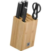 WMF Kineo Messer-Vorteils-Set* mit Messerblock für die asiatische Küche, 6-teilig 3201112313 4000530738523