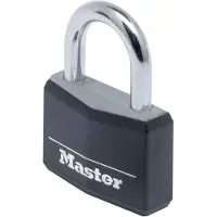 Masterlock Cadenas MasterLock, 40mm, O6mm, aluminium, noir