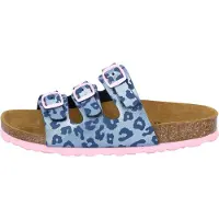 Lico Claquettes / Tongs 'Bioline' opal / bleu foncé / rose clair