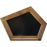 Axi Tableau d'école maison de jeu de jardin accessoires, noir ; A031.007.00