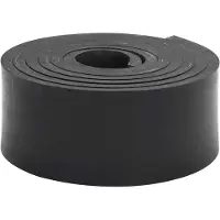 vidaXL Bande en caoutchouc pour chasse-neige noire 300x8x1 cm