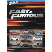 Mattel Hot Wheels HVX27 Fast and Furious 10 Car Pack Vhicule Jouet Mini Voiture 3 Ans et Multi