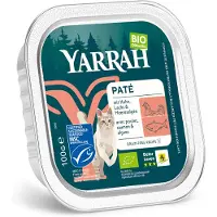 Yarrah Multipack Bio Paté pour Chat - Barquette - 8 x 100 g
