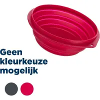 Trixie Gamelle de voyage pliable en silicone 0.5L