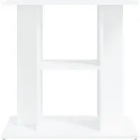 vidaXL Support pour aquarium blanc 60x30x60 cm bois d'ingénierie
