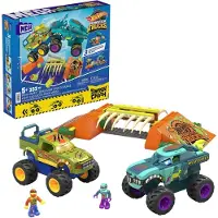 Mattel Monster Trucks Mega-Wrex Knochen Crash Piste de cascades