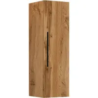 VCM Étagère suspendue en bois | Étagère économiseuse d'espace | Dimensions: H. 95 x W. 30 x D. 30 cm | Étagère élégante suspendue | Étagère de rangement | Bibliothèque | Planche murale - Arila L Vertical