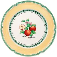 Villeroy & Boch Fruehstuecksteller Perlemor Sand, Assiettes, Blanc