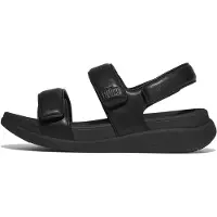 FitFlop F-mode Go Adj. Back Strap Platform Sandals Noir EU 37 Femme