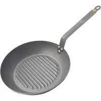 De Buyer Mineral B Element poêle grill, 26 cm 5613.26