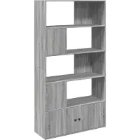 vidaXL Bibliothèque sonoma gris 100x36x189 cm bois d'ingénierie