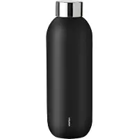 Stelton Bouteille D'eau Keep Cool Black, 0.6 L