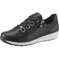 Ara Baskets basses 'Klassischer Schnürschuh Damen 12-34587 01 Echtleder in schwarz' noir
